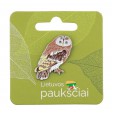 Pin Badge Tawny Owl